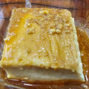 Flan de queso