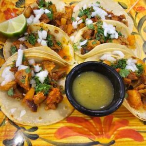 Tacos al pastor worcester